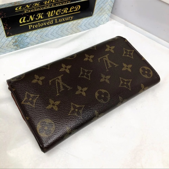 Sold! Louis Vuitton Sarah monogram long wallet - Picture 3 of 12